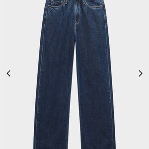 rag & bone Women’s Wide-Leg Featherweight Denim Jeans